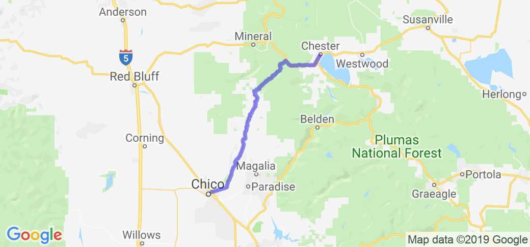 Highway 32 - from Chico to Lake Almanor |  United States