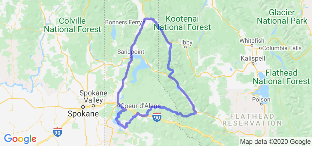 The Idaho/Montana Scenic Triangle Loop |  Montana