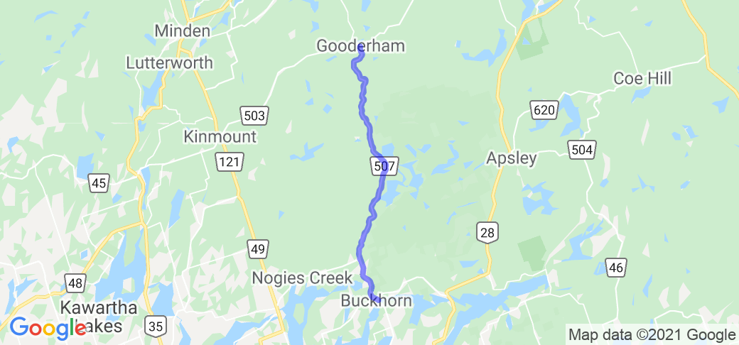 County Road 507 (Buckhorn Rd.) (Ontario, Canada) |  Routes Around the World