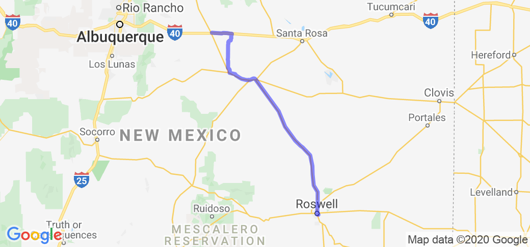 NM 285 -- Clines Corners to Roswell |  United States