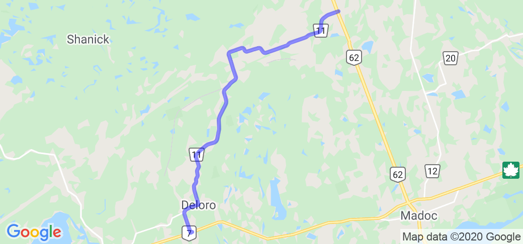 Deloro Road (Ontario, Canada) |  Routes Around the World