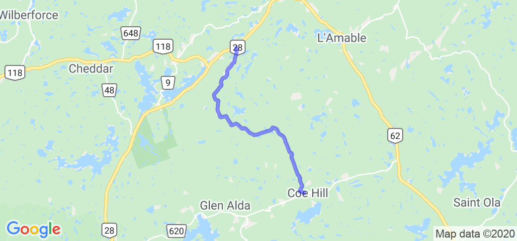 Lower Faraday Road (Ontario, Canada) |  Routes Around the World