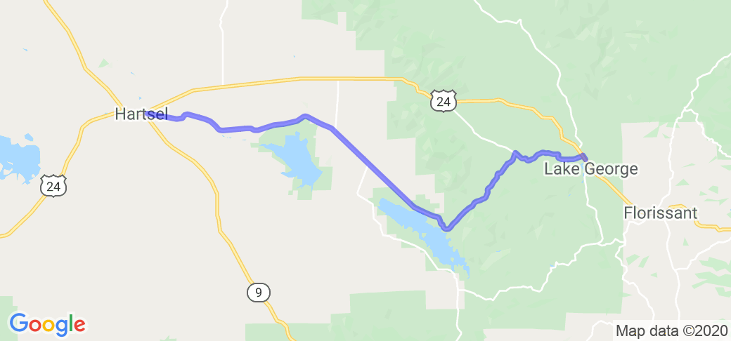 Elevenmile Canyon Reservoir and Spinney Mountain Reservoir Drive By |  United States