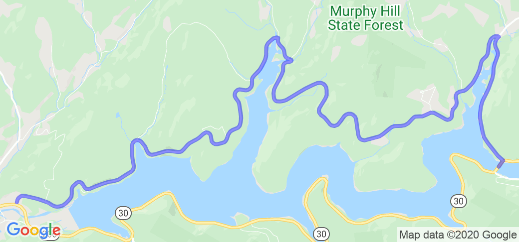 North Shore of Pepacton Reservoir Ride |  United States
