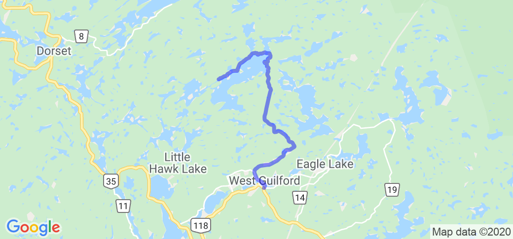 Kennisis Lake Road (Ontario, Canada) |  Routes Around the World