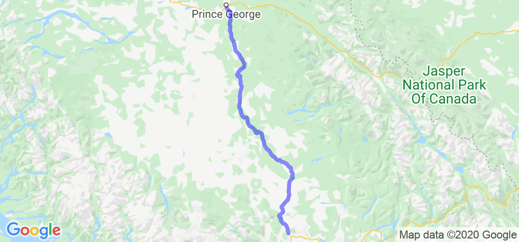 The Cariboo Highway Prince George to Cache Creek (British Columbia, Canada) |  Routes Around the World