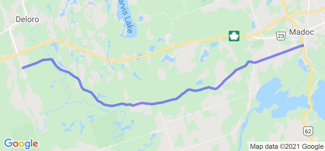Old Marmora Road (Quebec, Canada) |  Routes Around the World