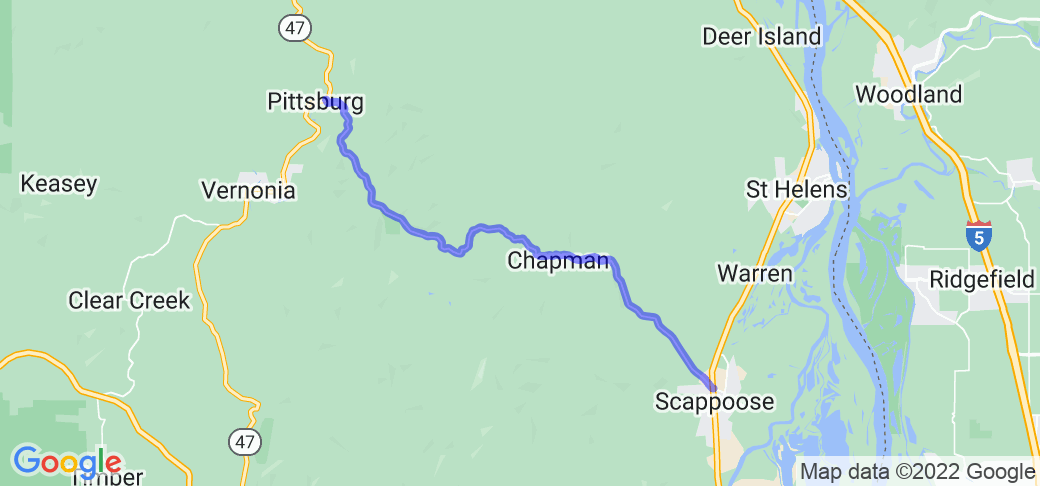 Scappoose - Vernonia Highway |  United States