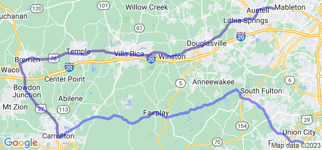 West of Atlanta Country Route |  United States