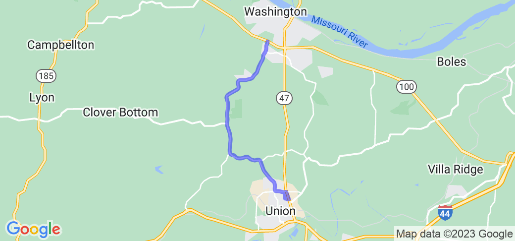 Hwy A - Union to Washington |  United States