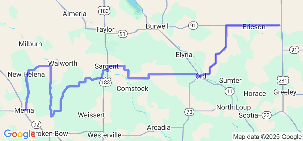 Sargent, Round Valley, and Victoria Springs Roads |  United States