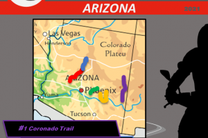 Top 5 Motorcycle Rides in Arizona based on 2021 riding season data