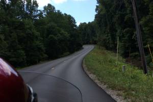 Scenery along winding Brown County roads