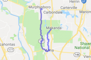 The Murphysboro to Anna to Carbondale Loop |  United States