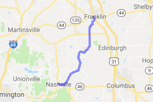 Franklin to Nashville, Indiana |  United States