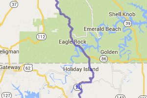 Missouri Route 86 - Ride the Eagle |  Arkansas
