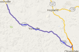 Cloverdale-Boonville-Hopland Grade, Part 1 |  United States