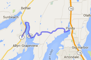 Gig Harbor to Allyn on 302 |  United States