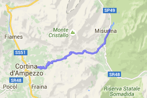 Passo Tre Croci (Three-Crosses Pass) |  Routes Around the World
