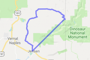 Diamond Mountain Road - Jensen to Jones Hole |  United States