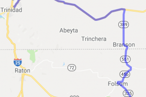 Trinidad, CO to Des Moines, NM |  New Mexico