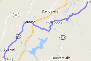 PA Route 601 - Jenners to Windber |  United States