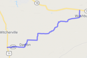 Dayton to Washburn on HWY 252 |  United States