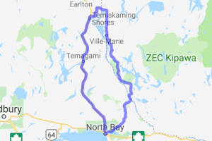 Lake Temiskaming Circle Tour (Ontario & Quebec, Canada) |  Routes Around the World