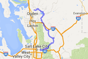 Back roads route from Ogden to Salt Lake |  United States