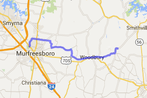 Mid-TN Ramble - Murfreesboro to Woodbury |  United States