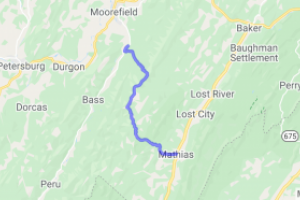 Lost River State Park Rd and Howard's Lick Rd |  United States