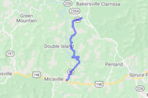 North Carolina Route 80 (Between 19E and 226A) - The Popper of the Devil's Whip |  North Carolina