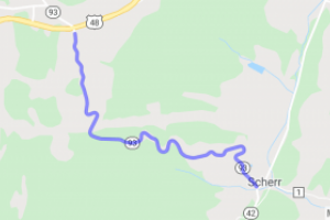 West Virginia Routes 93 and 42  |  United States
