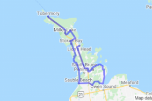 The Lion's Tail (Ontario, Canada) |  Routes Around the World