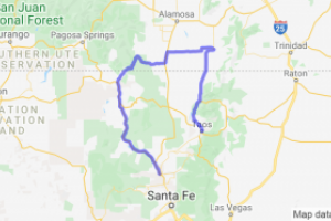 Espanola to Chama to Sa Luis to Taos Loop |  New Mexico