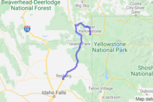 The Snake River to Super Volcano to Earthquake Lake to West Yellow Stone Run |  Montana