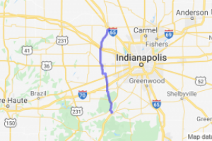 Leisurely Country Bypass Around Indianapolis |  United States