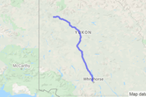 Klondike Highway Rt.2 to Dawson City (Yukon, Canada) |  Routes Around the World