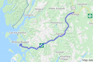 Yellowhead Highway 16 Prince Rupert to the Cassiar (British Columbia, Canada) |  Routes Around the World