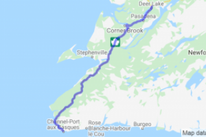 Deer Lake to the Ferry:TC-1 (Newfoundland and Labrador, Canada) |  Routes Around the World