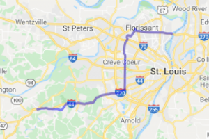 Route 66 - 1936 St. Louis to Grey Summit Bypass |  United States