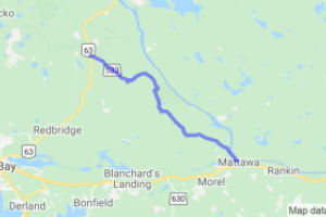 Route 533 - Mattawa (Quebec, Canada) |  Routes Around the World