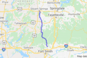 AR-59 - Siloam Springs to Figure Five |  United States