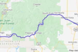 Wolf Creek Pass - Durango to Alamosa |  United States
