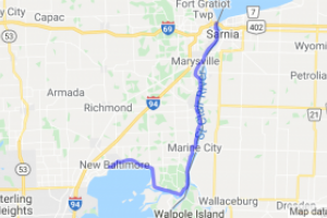 M29/Dixie Hwy to Bluewater Bridge |  Michigan