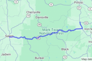 MO-32 - Salem to Caledonia |  United States
