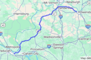 US 60 - Paducah to Owensboro |  United States