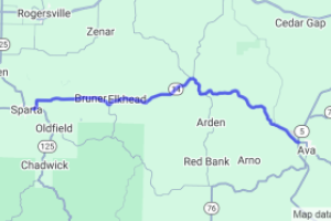 MO-14 - Ava to Sparta |  United States