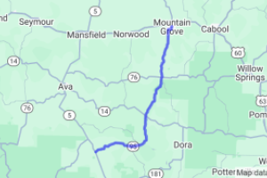 MO-95 - Mountain Grove to MO-5 |  United States