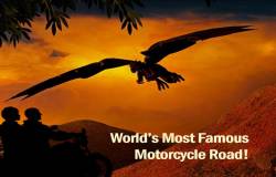 Dragon motorcycle road is the most famous motorcycle road in the world